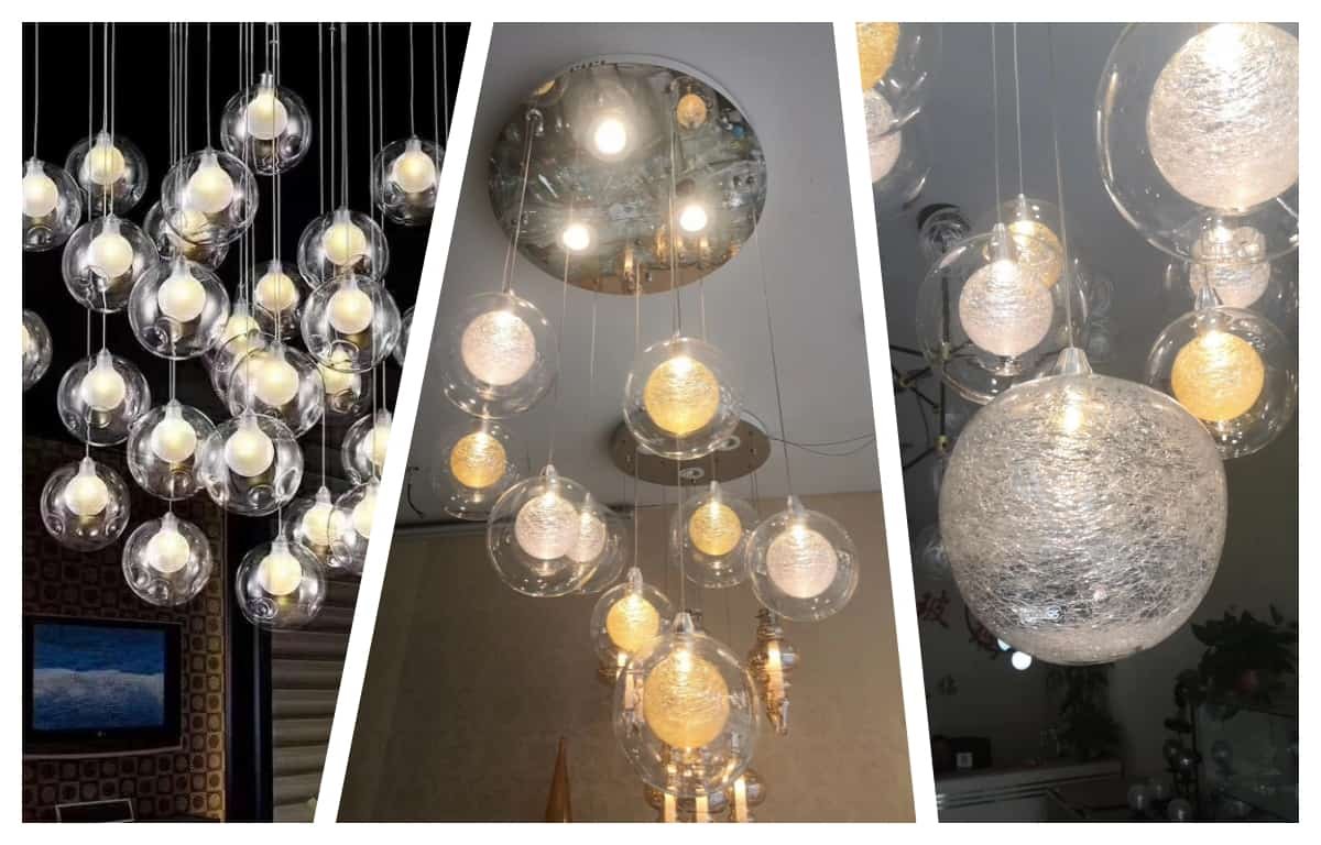 DIY Glass Chandelier Projects: Light Up Your Home with Creativity! 11 Beaded glass chandelier example