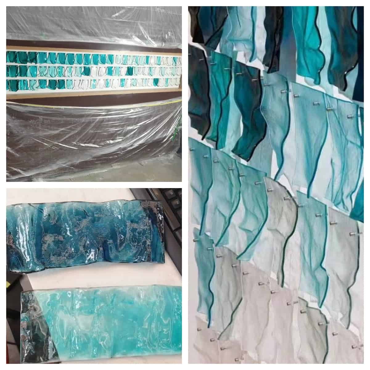 DIY Glass Chandelier Projects: Light Up Your Home with Creativity! 15 Sea glass inspired chandelier